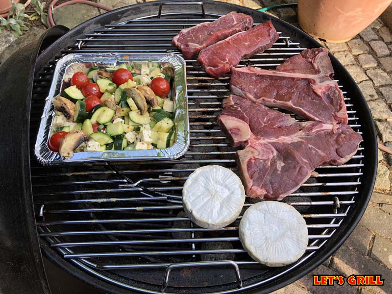 T-Bone Steak auf dem Grill